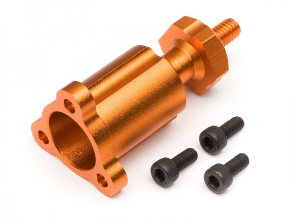 Aluminum Wheel Hub Right (Orange)