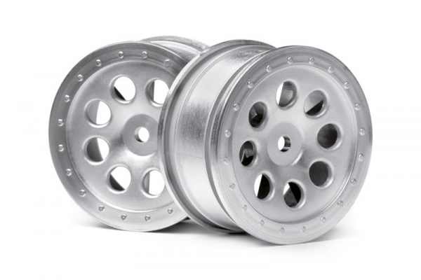 St-8 Wheel Matte Chrome (0Mm Offset/2Pcs)