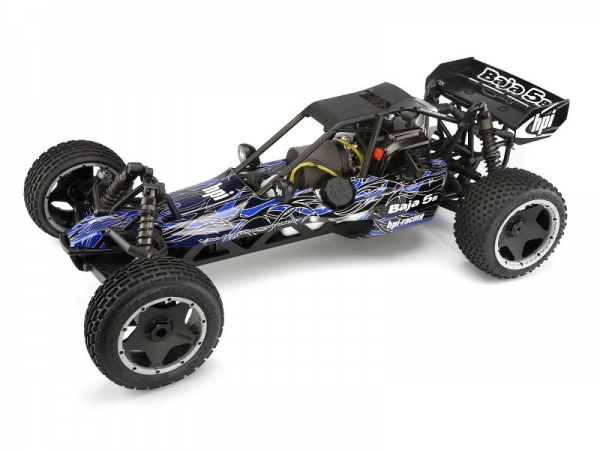 Baja 5B Buggy Tribal Painted Body (Blue)