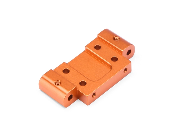 Aluminum Front Suspension Arm Mount (3 Deg/Orange)