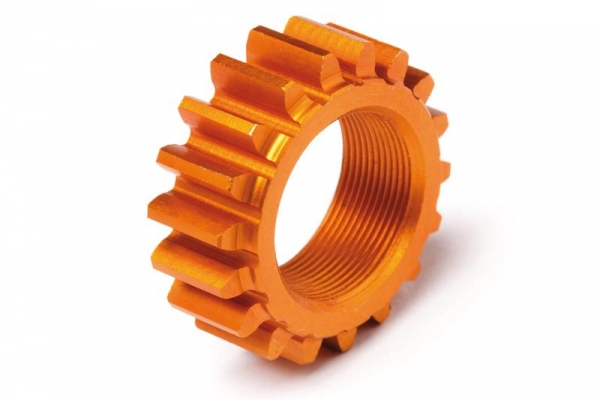 Ritzel mit Gewinde 18Zx12mm (1M/Orange/Nitro 3)