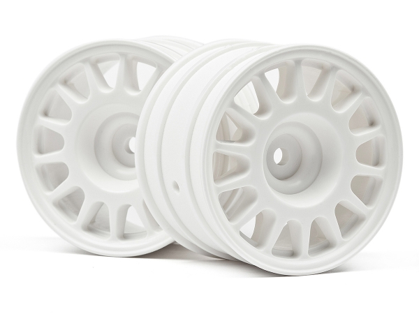 Wr8 Rally Off-Road Wheel 48X33Mm (White/2Pcs)