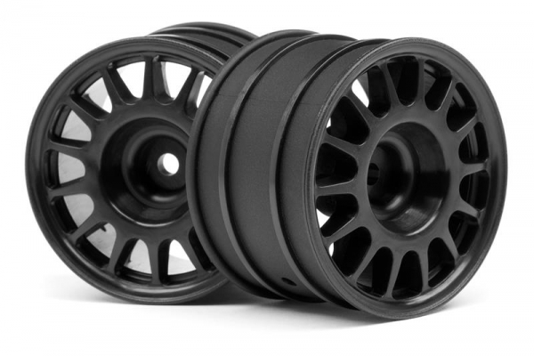 Wr8 Rally Off-Road Wheel Black (48X33Mm/2Pcs)