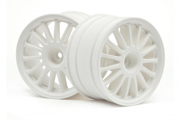 Wr8 Tarmac Wheel White (2.2''/57X35Mm/2Pcs)
