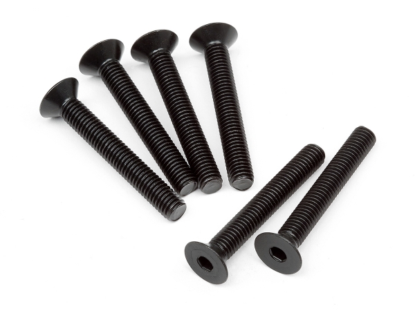 Flat Head Screw M5X35Mm (Hex Socket/6Pcs)