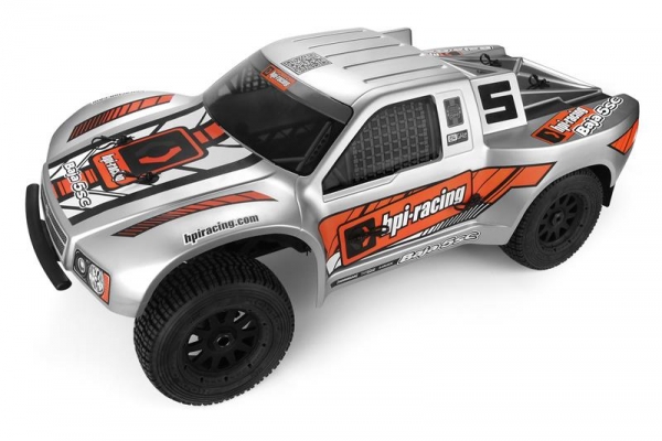 Baja 5Sc-1 Truck Painted Body (Matte Silver)