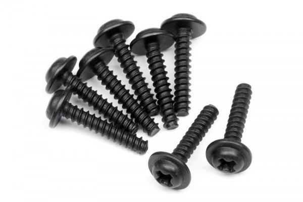 Tp. Flanged Screw M3X15Mm (8Pcs)