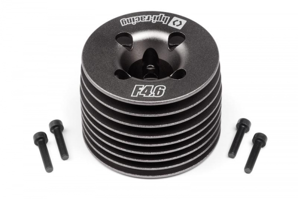 Aluminium Kühlkopf (Gunmetal/F4.6 V2)