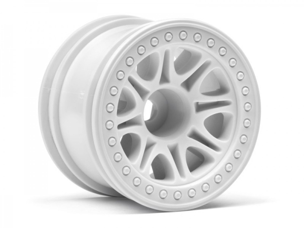 Split 8 Truck Wheel (White/2Pcs)