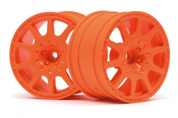 Wr8 Method Rallycross Wheel 35Mm Orange (2Pcs)