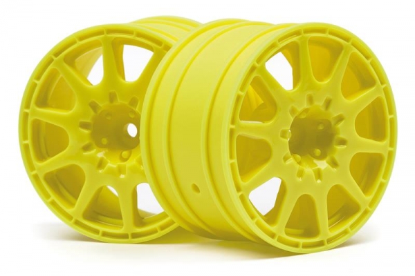 Wr8 Method Rallycross Wheel 35Mm Yellow (2Pcs)