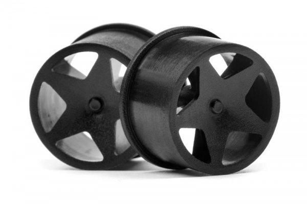 Q32 Super Star Wheel Set F/R (Blk/18X10/18X14/4Pcs