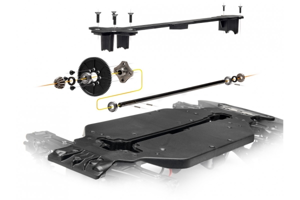 Rs4 Sport 3 Flux Fal Porsche 911 1:10 4WD Elec R/C