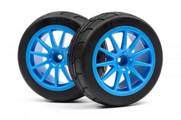 Mounted Gymkhana Tire/Corse Turini Wheel Cyan X2