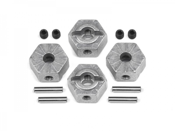 Locking Hex Wheel Hub 12Mm (4Pcs)