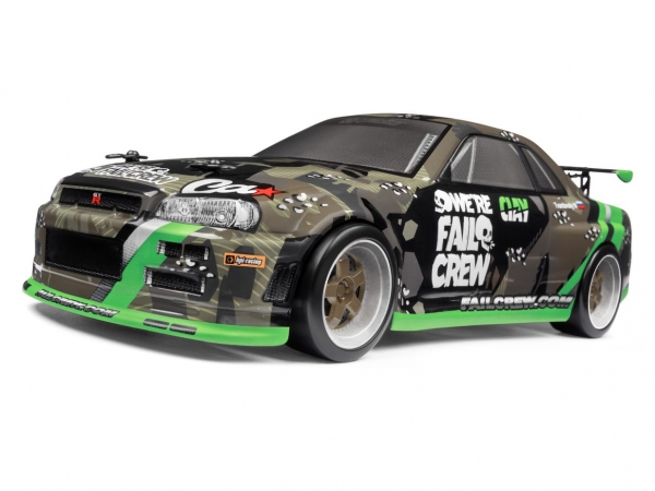 FAIL CREW NISSAN SKYLINE R34 GT-R PRINTED BODY (150MM)