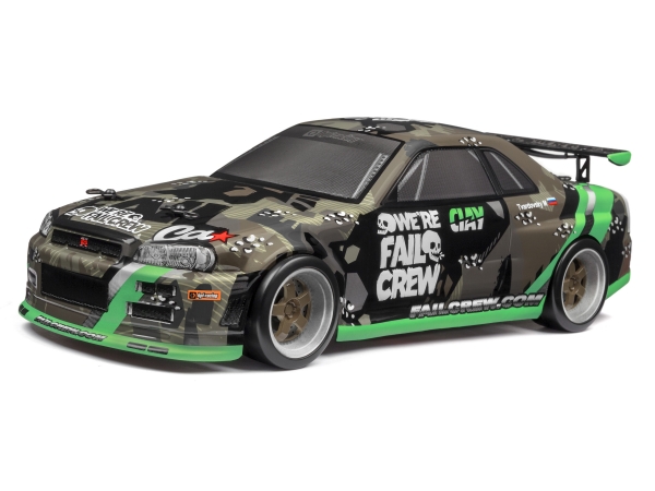 MICRO RS4 DRIFT FAIL CREW NISSAN SKYLINE R34 GT-R