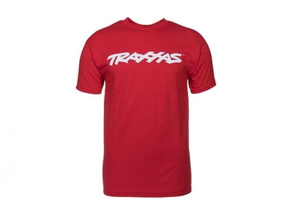 T-Shirt rot/Traxxas Logo weiß XXL