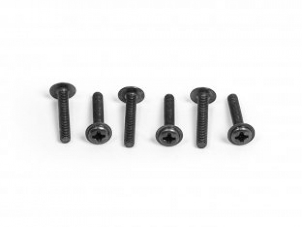 FLANGED BUTTON HEAD SCREW 3X16mm (6PCS)