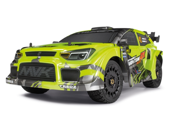 Maverick QuantumRX FLUX 1/8 4WD Brushless Rally Car Grün