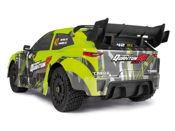 Maverick QuantumRX FLUX 1/8 4WD Brushless Rally Car Grün