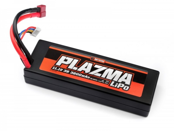 Plazma 11.1V 3200 mAh 40C LiPo Battery Pack 35.52 Wh