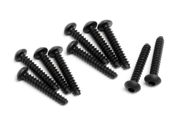 TP. BUTTON HEAD SCREW M3x20mm (HEX SOCKET/10pcs)