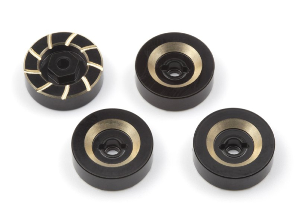7mm Hex Hub Weight Set (Brass/4pcs)