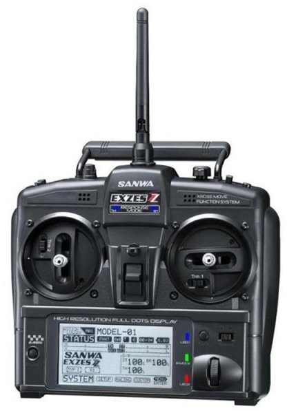 EXZES ZZ 2.4G PC / RX-472 / ohne Servos / TX/RX