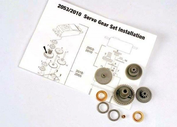 Getriebesatz für Servo 2055 & 2056