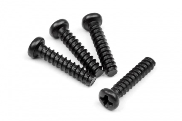 Ball Head Self-Tapping Screw 2.6x12mm (4Pcs)