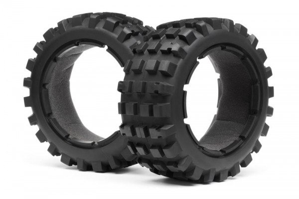 BLACKOUT XB TYRE SET (FRONT) PR