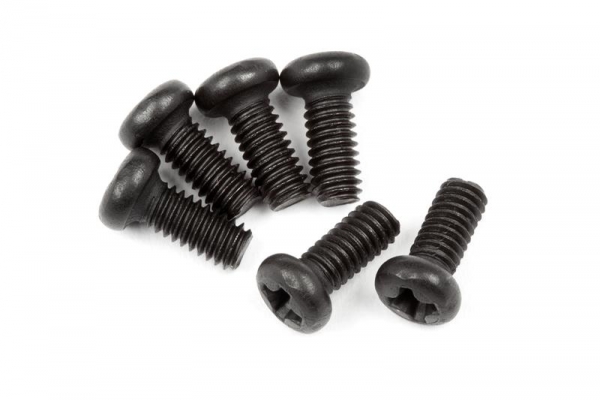 Button Head Screw M2.5 x 6mm 6Pcs