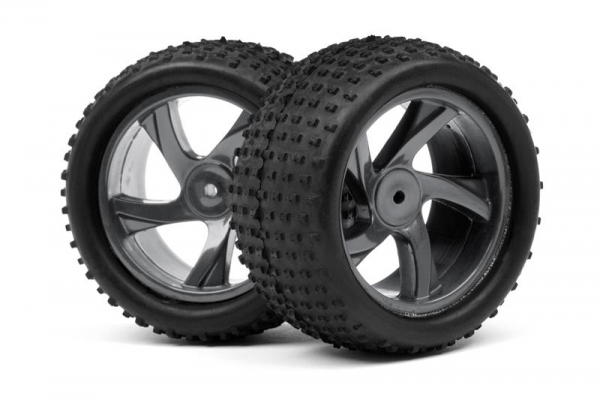 1/18 TRUGGY WHEEL & TYRE ASSEMBLY (ION XT)