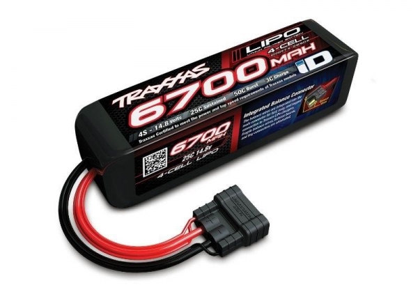 LiPo 6700mAh 14,8V 4s 25C