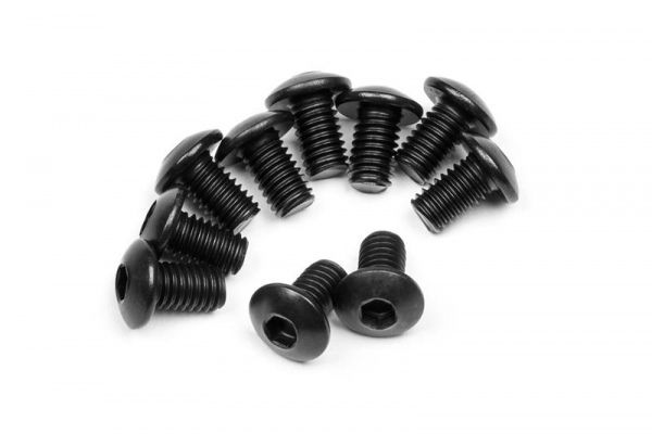 BUTTON HEAD SCREW M3X5MM (10PCS)