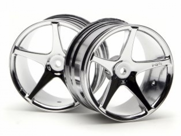 Super Star Wheel 57X35Mm (2.2In) Chromesuper Nitro