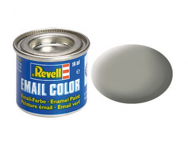 Email Color Steingrau, matt, 14ml, RAL 7030