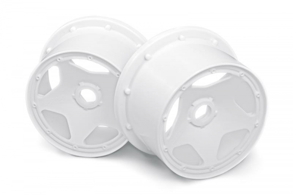 Super Star Wheel White (120X75Mm/2Pcs)