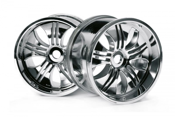 Tremor Wheel Chrome (115X70Mm 7Inch/2Pcs)