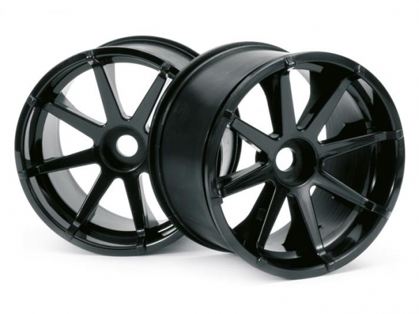 Blast Wheel Black (115X70Mm 7Inch/2Pcs)