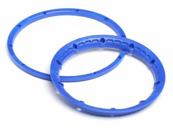 Heavy Duty Wheel Bead Lock Rings Blue/For 2 Wheels