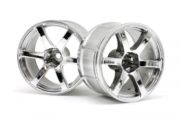 Lp35 Wheel Yokohama Avs Model T6 Chrome (2Pcs)