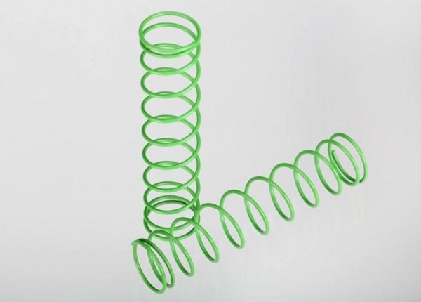 Dämpferfeder hinten grün (2) für Ultra-Dämpfer