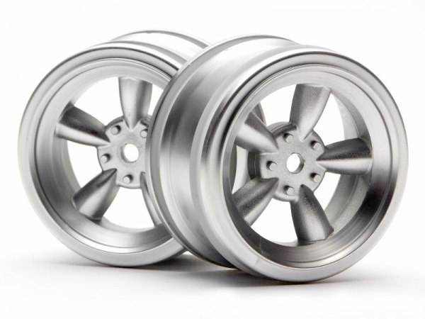 Vintage 5 Spoke Wheel 26Mm Matte Chrome(0Mm Offset