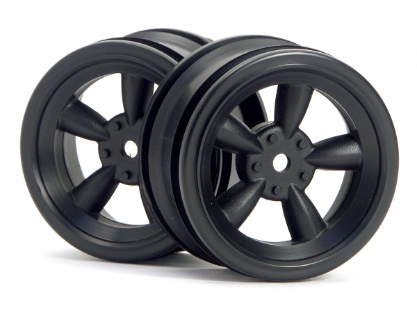 Vintage 5 Spoke Wheel 26Mm Black (0Mm Offset)