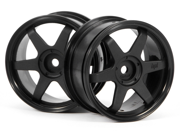 Te37 Wheel 26Mm Black (0Mm Offset)