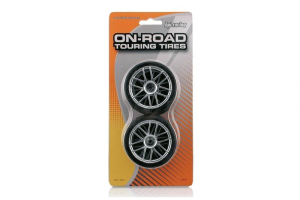 Mounted X-Pattern Tyre D Compound Split 6 Chrome