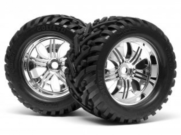 Mounted Goliath Tire 178X97Mm On Tremor Wheel Crm