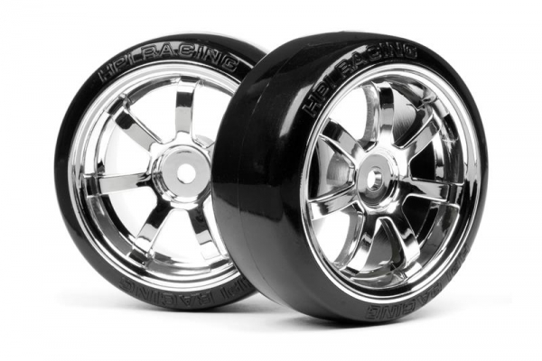 T-Drift Tire 26Mm Rays 57S-Pro Wheel Chrome